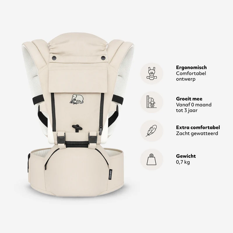 Pack Luxe Tragehilfe Sand