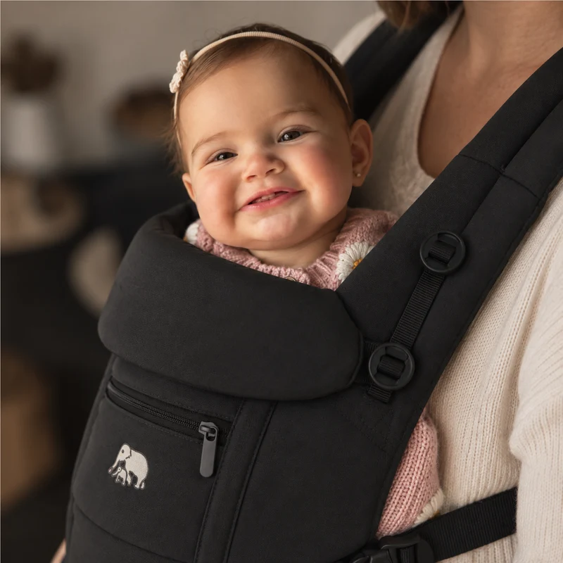 Babytrage 4 in 1 - Schwarz
