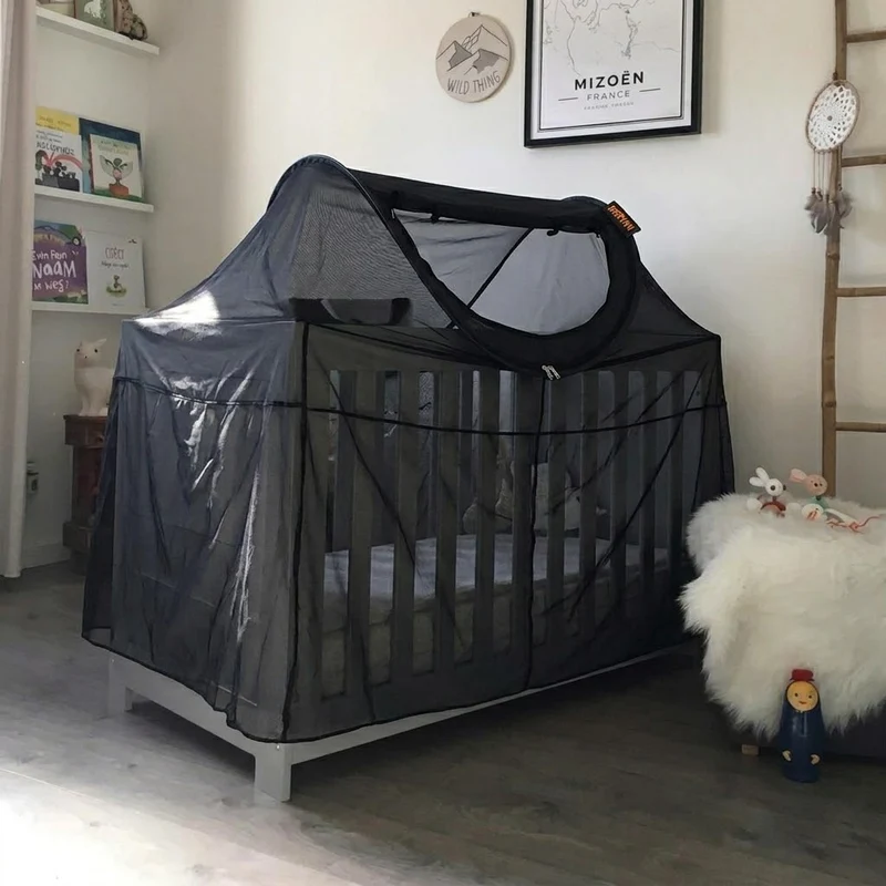 Luxus Campingbett Moskitonetz - Pop Up Nachtabdeckung
