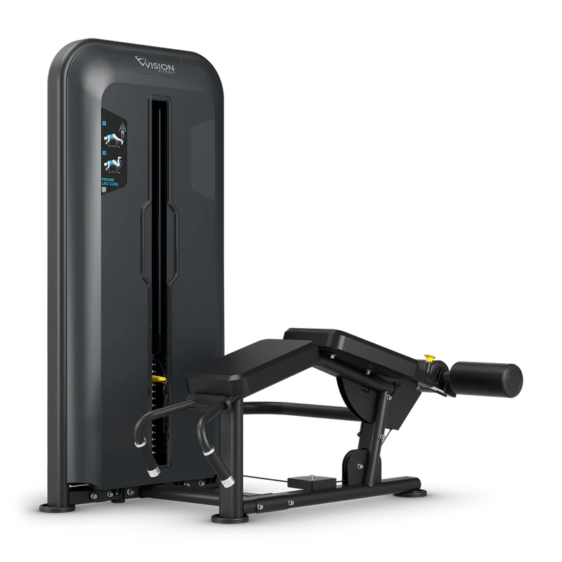 Prone Leg Curl Stack Weight - Vision Fitness