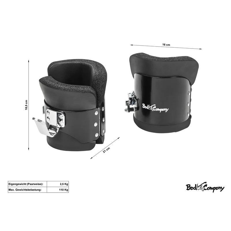 Gravity Boots für ein intensiveres Workout schwarz