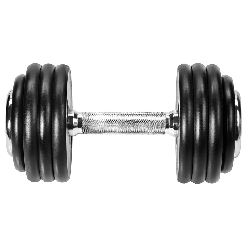 Profi Studio Satz von 5 Kg - 27,5 Kg inkl. Ablage/Rack Guss