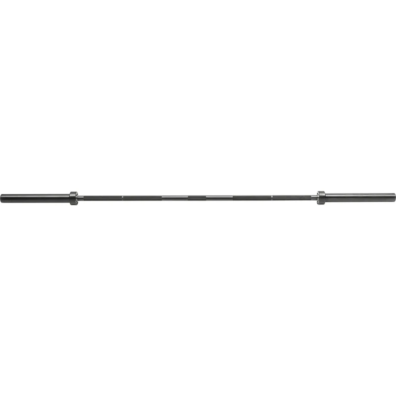 Olympia Federstahl Langhantel 220 cm Black-oxid inkl. Verschlüssen 50/51 mm