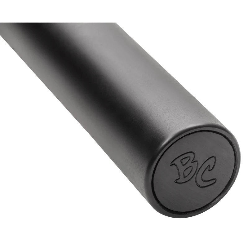 Olympia Federstahl Langhantel 220 cm Black-oxid inkl. Verschlüssen 50/51 mm