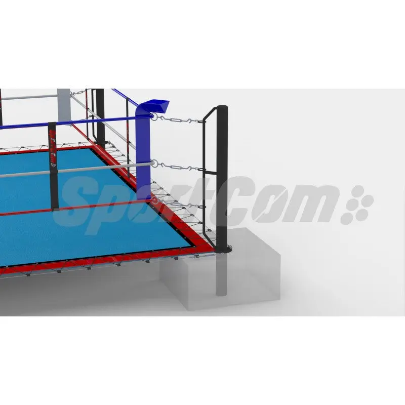Ecofix Boxring mit Bodenhülsen und Spannseilen – 4×4 bis 7×7 m