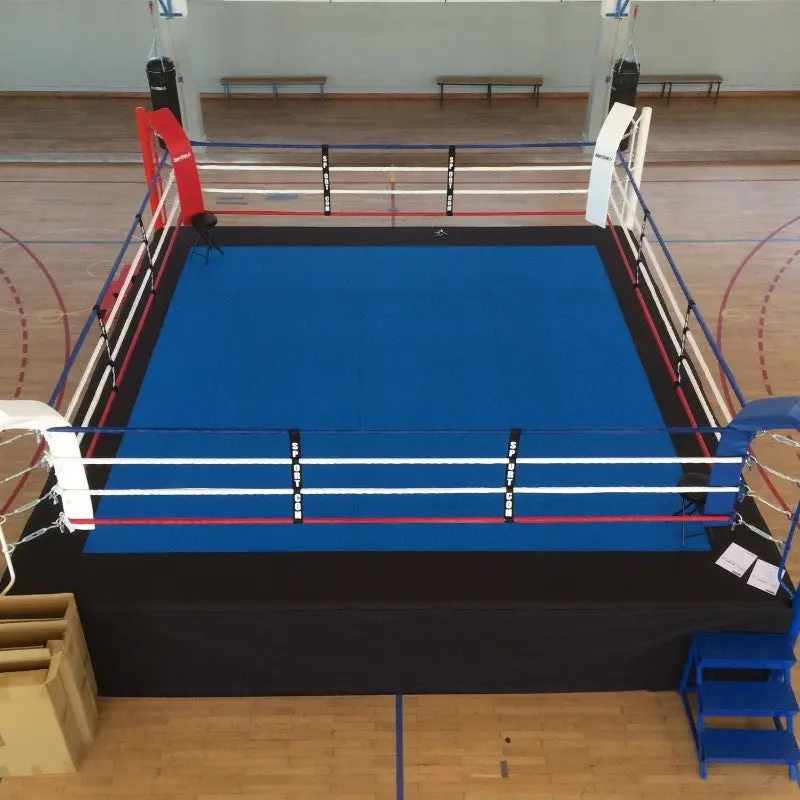 Rutschfeste Ringplane für Wettkampf-Boxringe – 6×6 und 7×7 m