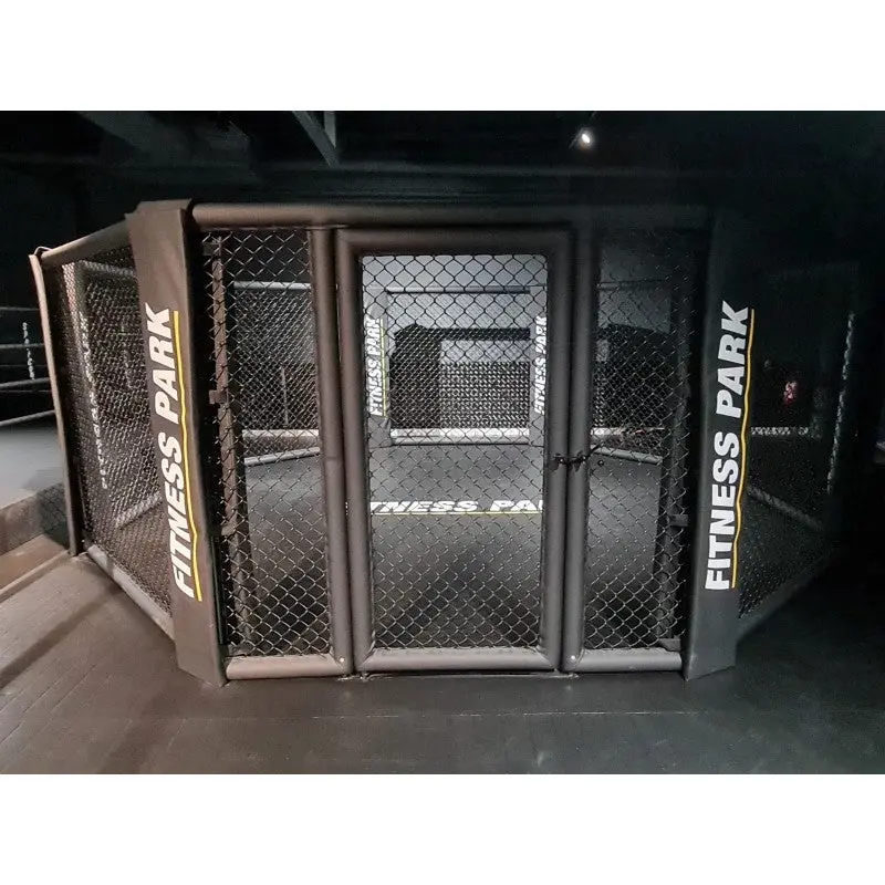 MMA-Käfig zur Bodenmontage – Oktagon Ø 4–7 m, 1,93 m hoch