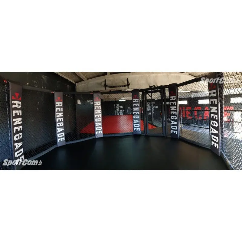 MMA-Käfig zur Bodenmontage – Oktagon Ø 4–7 m, 1,93 m hoch