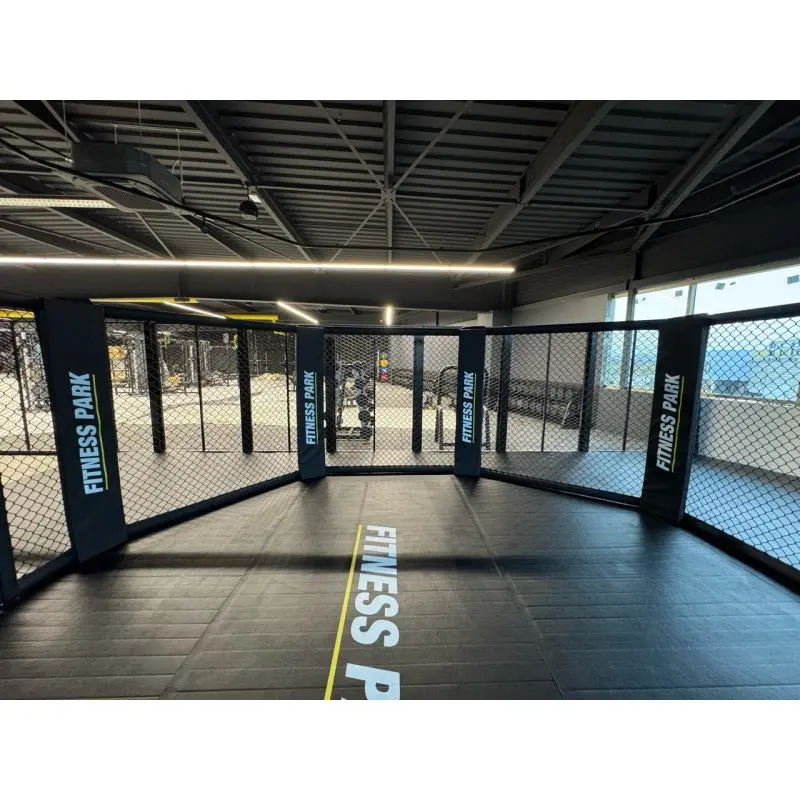 MMA-Käfig zur Bodenmontage – Oktagon Ø 4–7 m, 1,93 m hoch