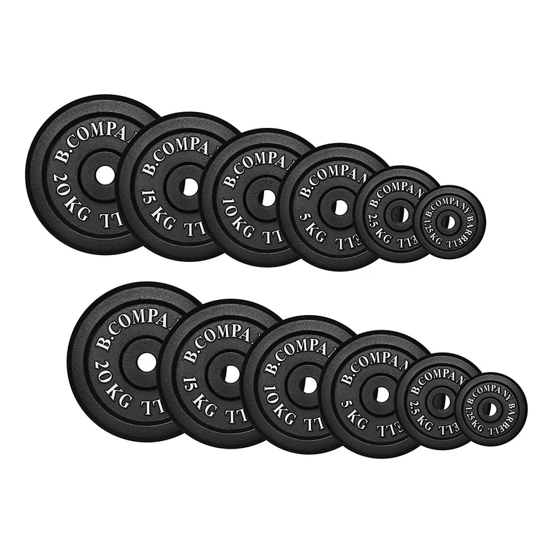 Guss 107,5Kg (1,25, 2,5, 5, 10, 15, 20) Hantelscheiben 30/31mm
