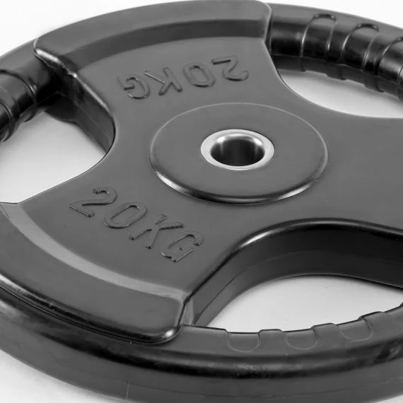 Hantelscheiben Gummi Gripper 30 mm 0,5 bis 20 kg