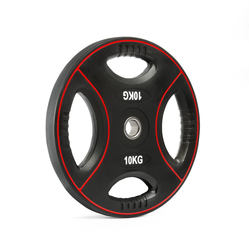 Polyurethan 4-Grip Hantelscheiben 30 mm