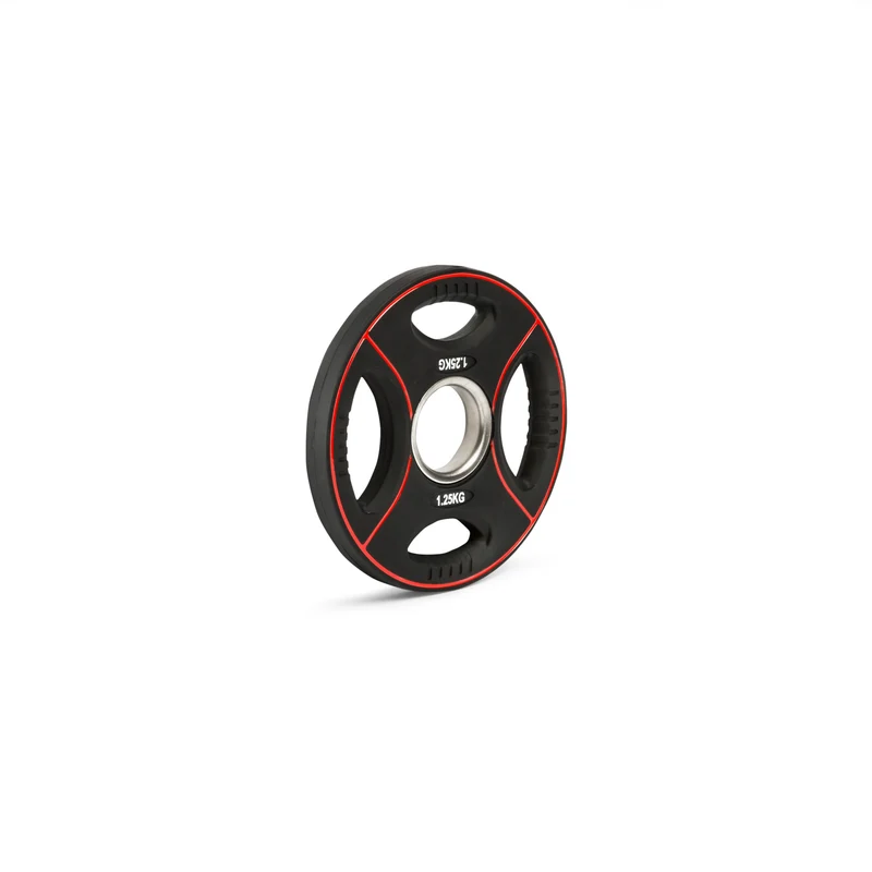 Polyurethan 4 Grip Hantelscheiben 50 mm - 1,25 kg bis 25 kg