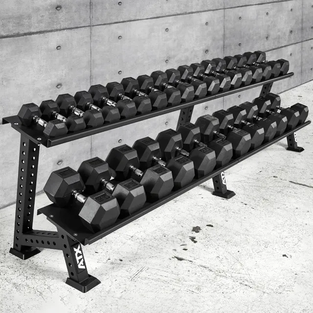 Hex Hanteln Gummi - 1 bis 50 kg