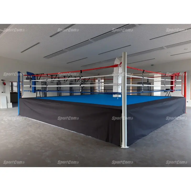 Pro-Wettkampf-Boxring mit 1 m Podium – 6×6 und 7×7 m