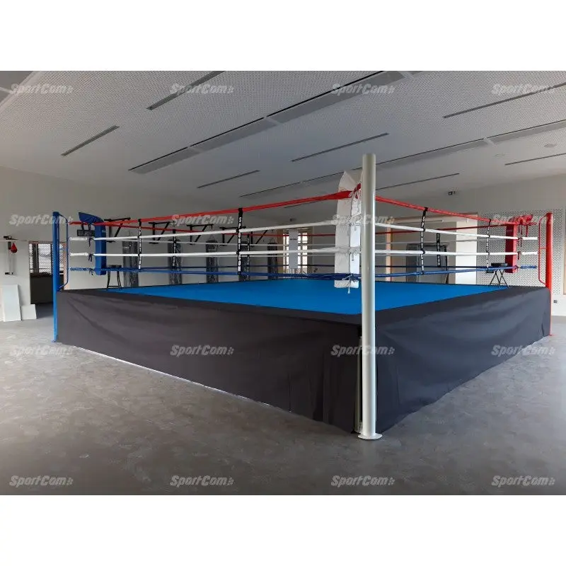 Pro-Wettkampf-Boxring mit 1 m Podium – 6×6 und 7×7 m