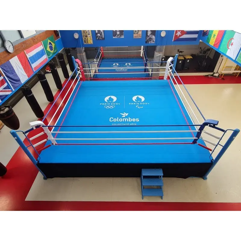 Pro-Wettkampf-Boxring mit 1 m Podium – 6×6 und 7×7 m