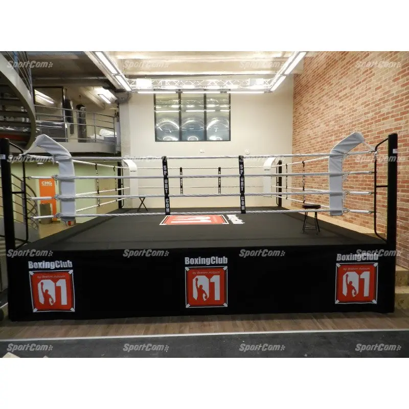 Pro-Wettkampf-Boxring mit 1 m Podium – 6×6 und 7×7 m