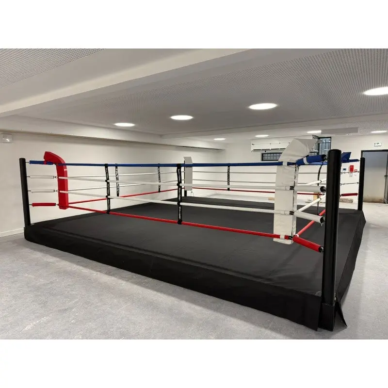 Pro-Trainingsboxring mit 30 cm Podium