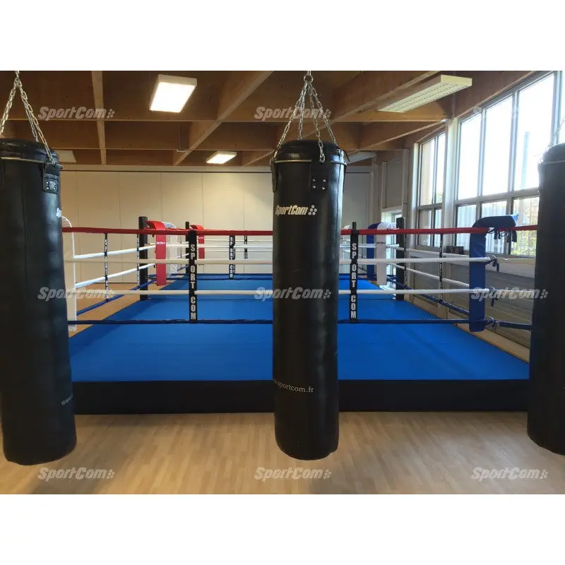 Pro-Trainingsboxring mit 30 cm Podium