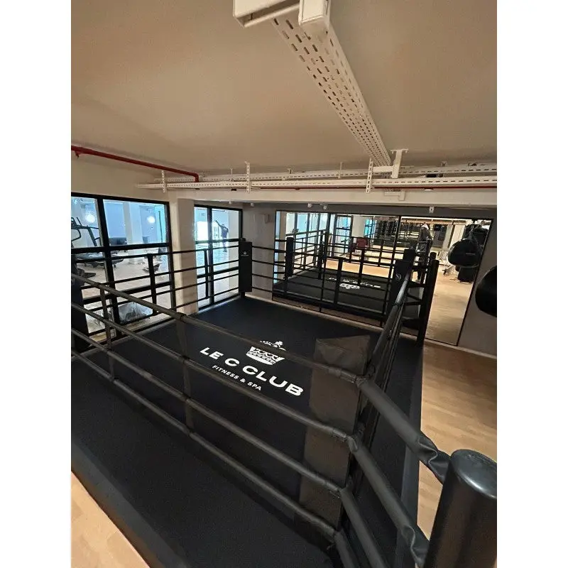 Pro-Trainingsboxring mit 30 cm Podium