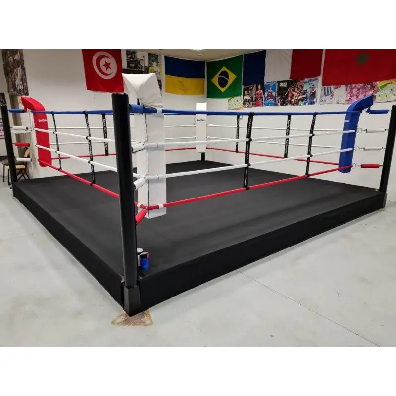 Pro-Trainingsboxring mit 30 cm Podium