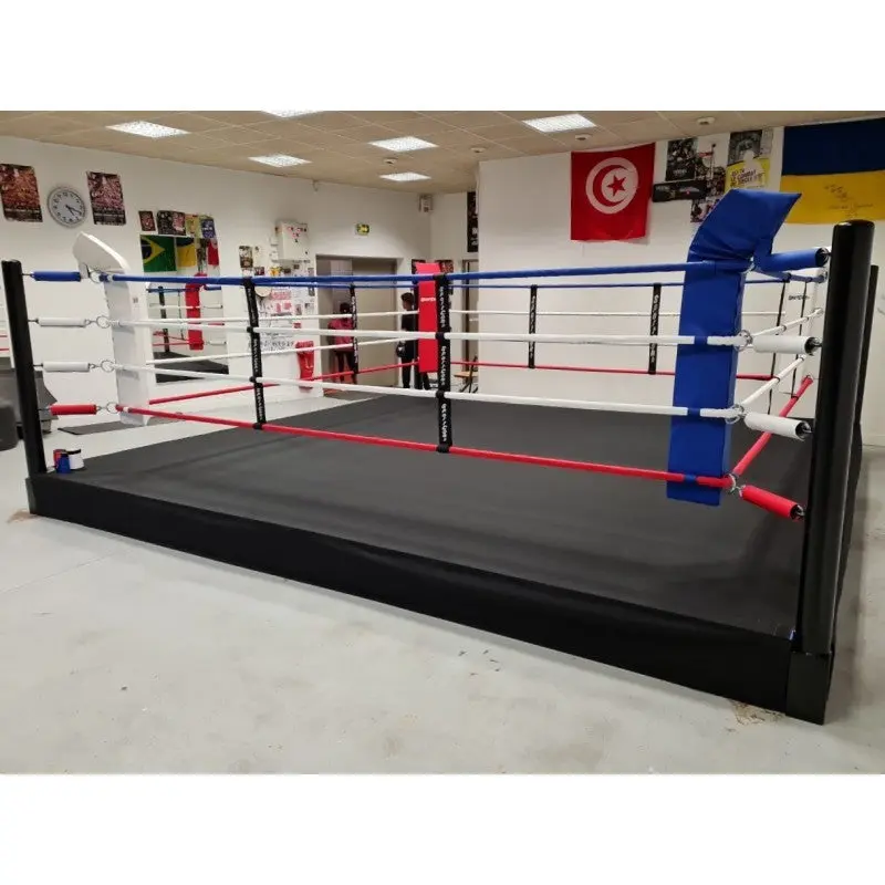 Pro-Trainingsboxring mit 30 cm Podium
