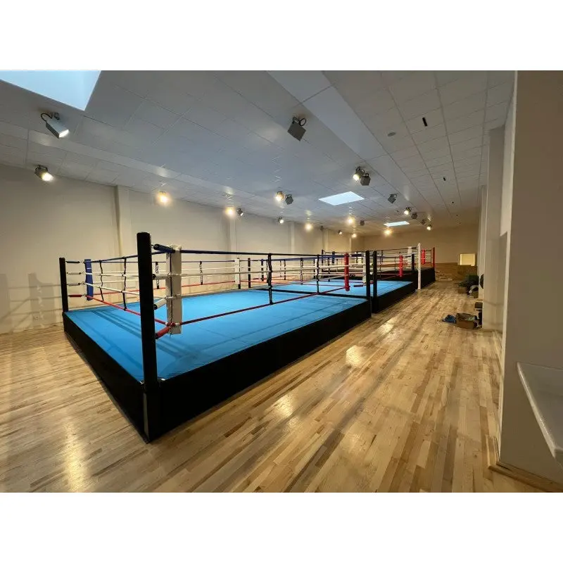 Pro-Trainingsboxring mit 50 cm Podium – 4×4 bis 6×6 m