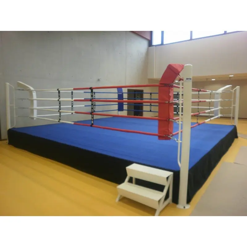 Pro-Trainingsboxring mit 50 cm Podium – 4×4 bis 6×6 m
