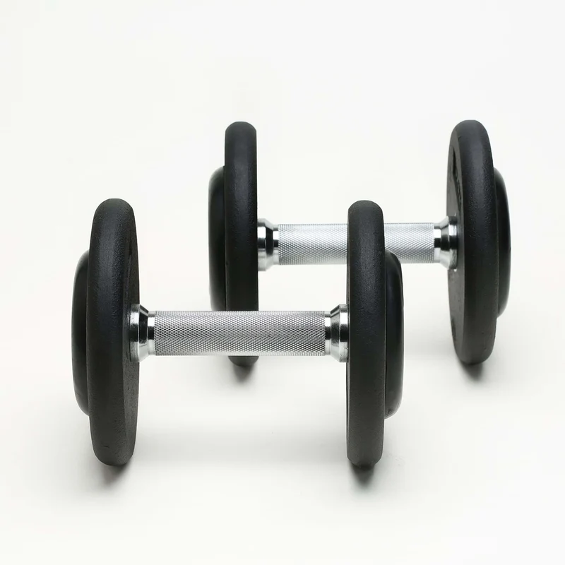 CHD Kompakthanteln Guss - bis 100 kg in 2,5 kg-Steigung - Paarweise