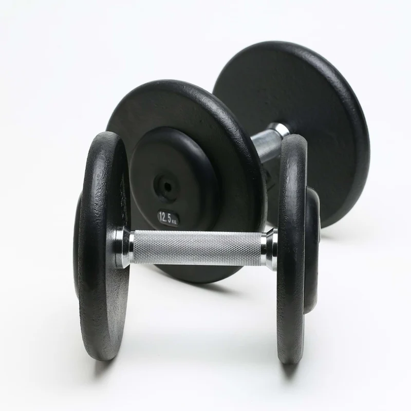 CHD Kompakthanteln Guss - bis 100 kg in 2,5 kg-Steigung - Paarweise
