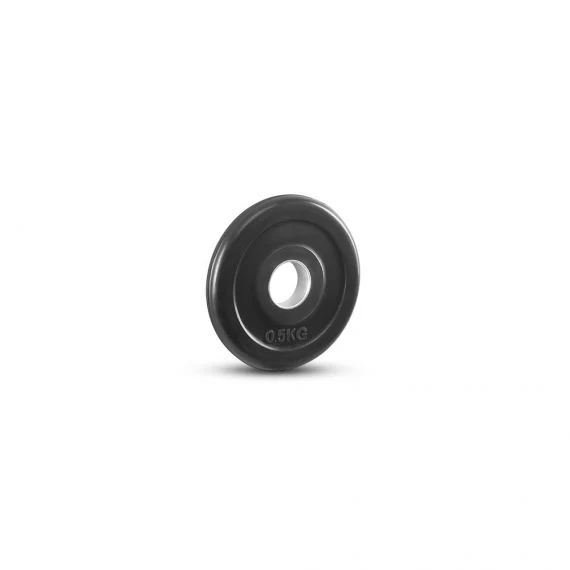 Hantelscheiben Gummi 30 mm - schwarz - 0,5 bis 20 kg