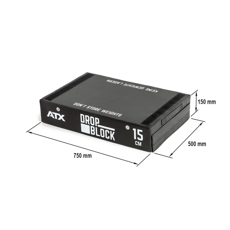 ATX® Soft Drop Blocks Höhe 15 cm – Paar