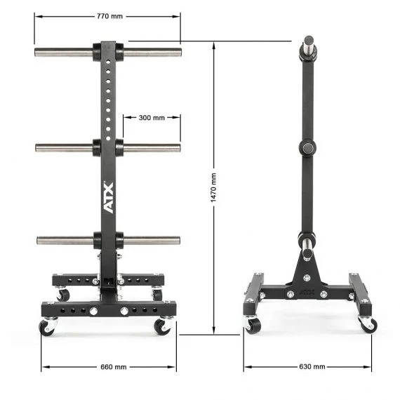 ATX® Weight Plate Tree Ø 50 mm Hantelscheibenständer