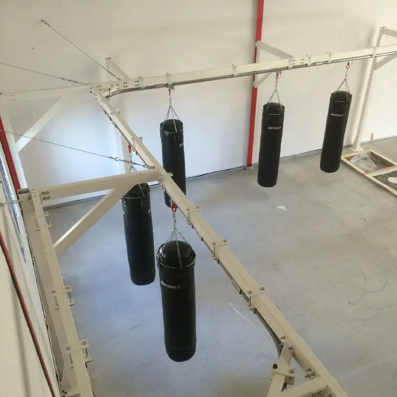 Förderschiene mit Rahmen – 8, 10 oder 12 m, 300 kg je Meter