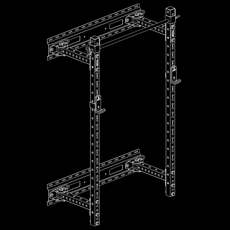 ATX® Fold Back Rack 750