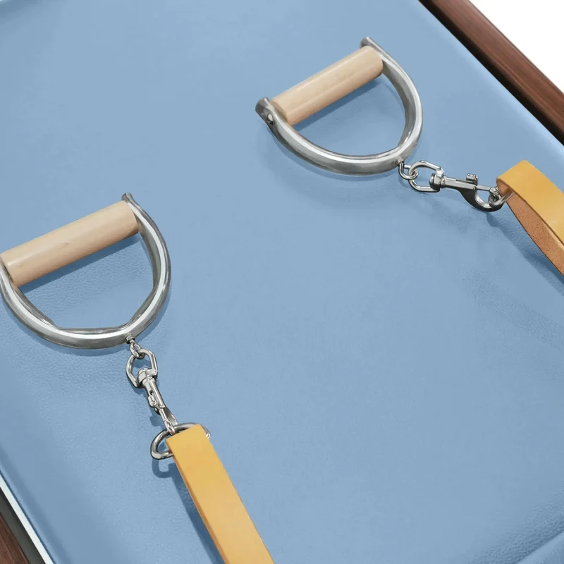 Elina Pilates Reformer Klassisch Dunkles Holz 86 Zoll mit Tower