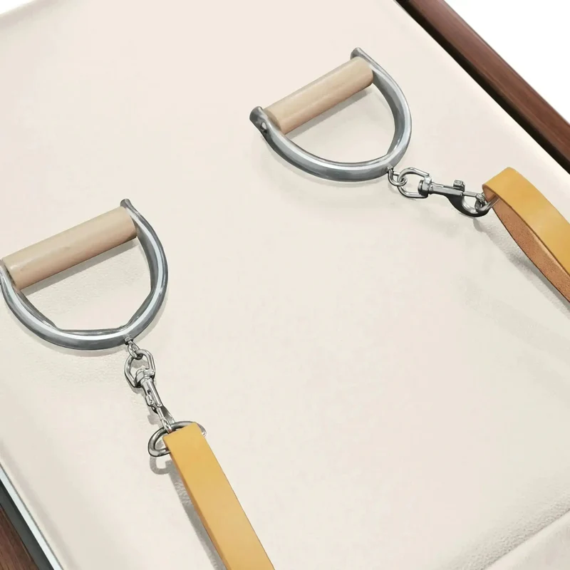 Elina Pilates Reformer Cadillac Klassisch Dunkles Holz – Professionelles Studio-Kombigerät
