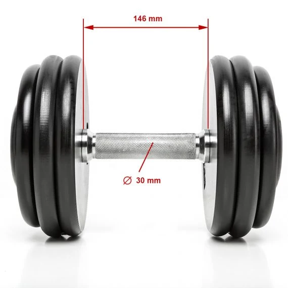 CHD Komplettsatz Guss - 2,5 kg Steigung 5 bis 70kg glatt