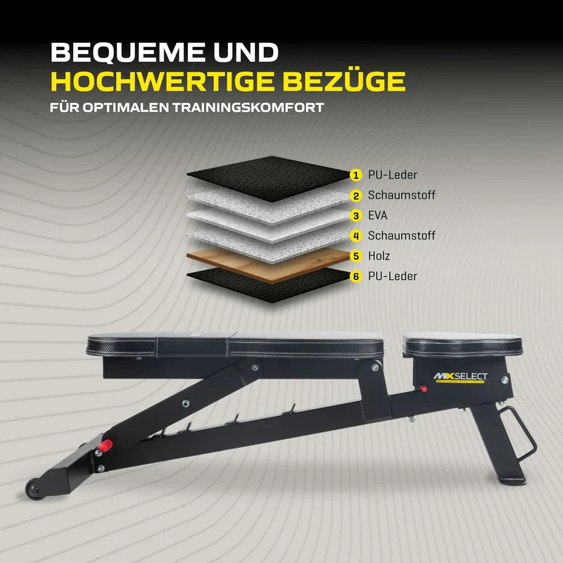 MX Select verstellbare Hantelbank