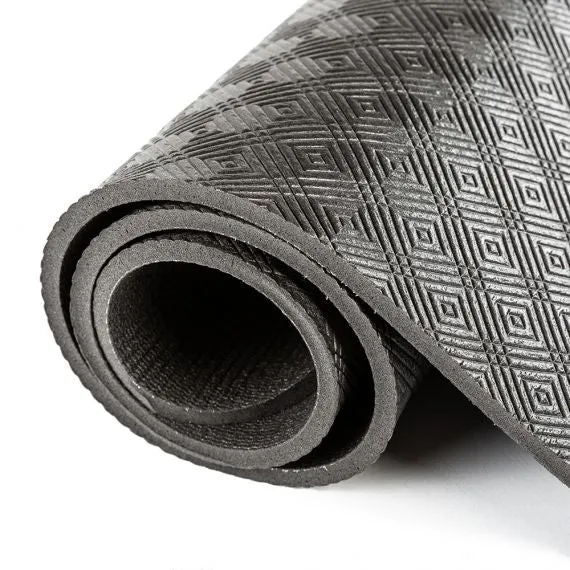 Profi Gymnastikmatte schwarz Set - 5 Stück