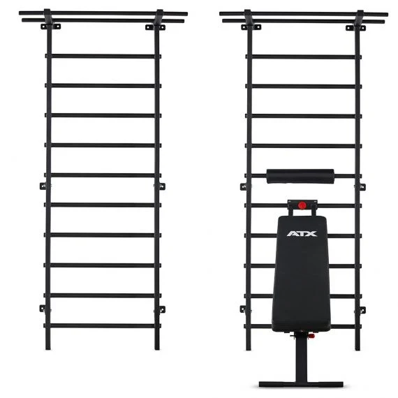 ATX® Wall Bar Gym / Sprossenwand mit Bank