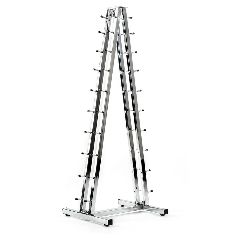 Hantelsatz chrom 1-10 kg inkl. Chromablage