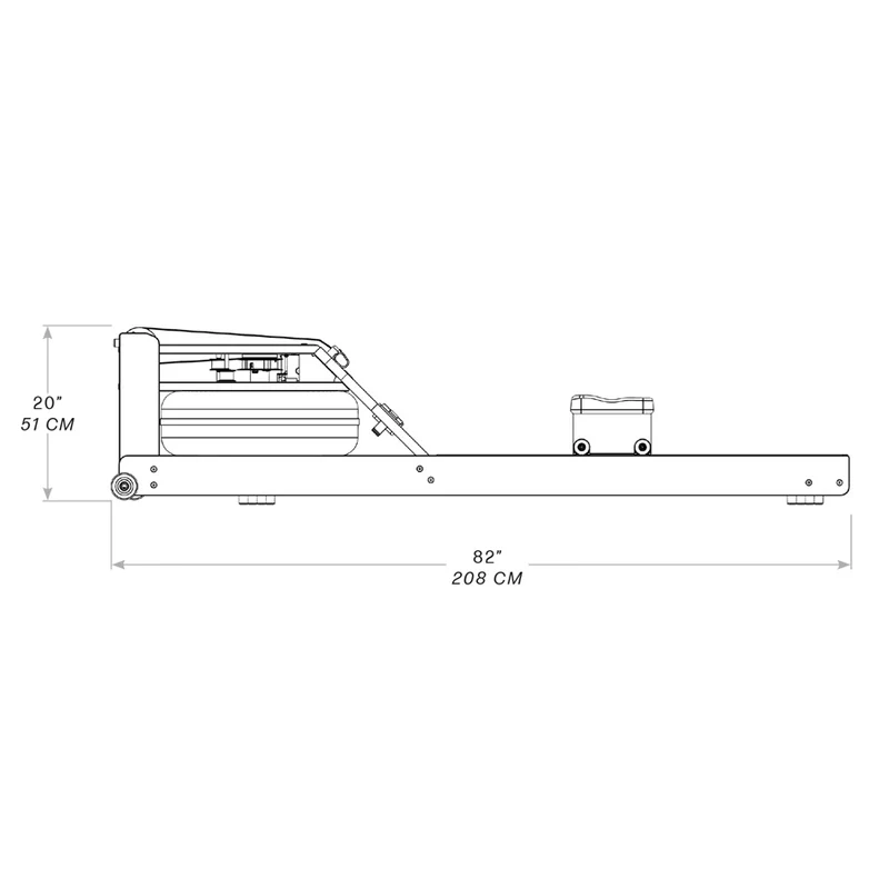 Rudergerät WaterRower Eiche