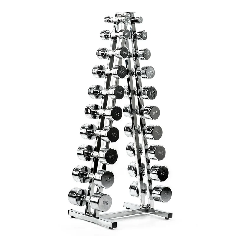 Chrom-Hantelsatz 1 bis 10 kg