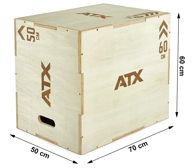 ATX® Plyobox - Holz natur - 50 x 60 x 70 cm