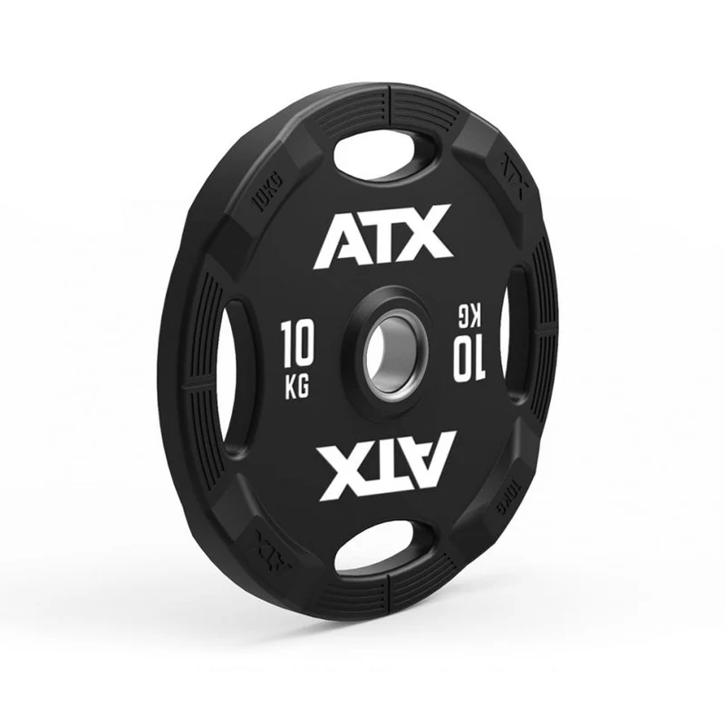 ATX® Polyurethan 4-Grip Hantelscheiben 50 mm - 1,25 bis 25 kg