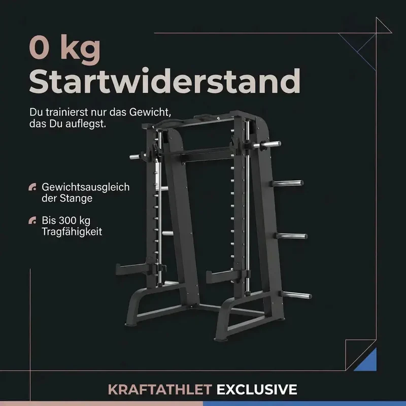 Titanium Strength Elite Series Smith Machine + Rack (Selectorized)