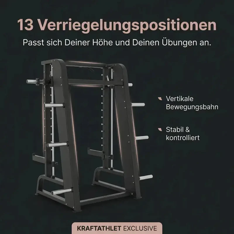 Titanium Strength Elite Series Smith Machine + Rack (Selectorized)