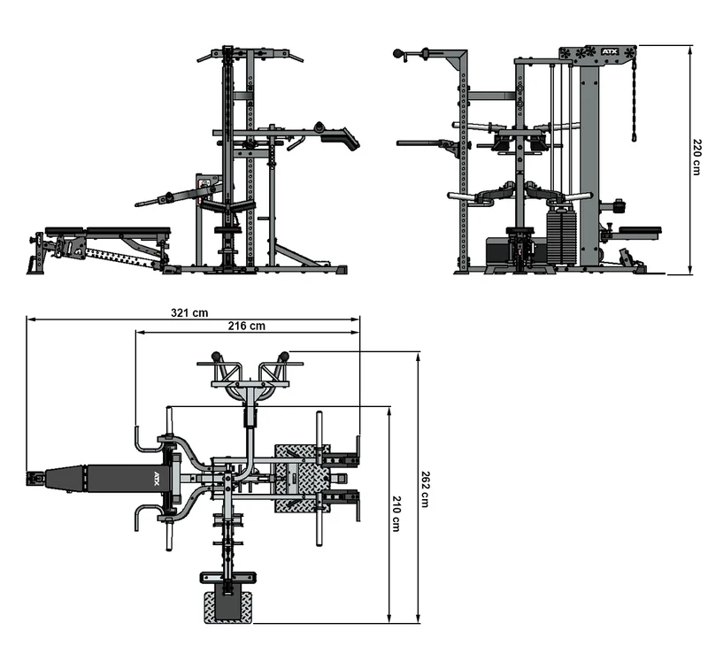 ATX® Kraftstation - Multiplex Gym